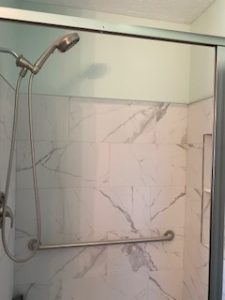 Shower insert