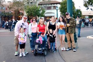 Family of 8 at Disneyland